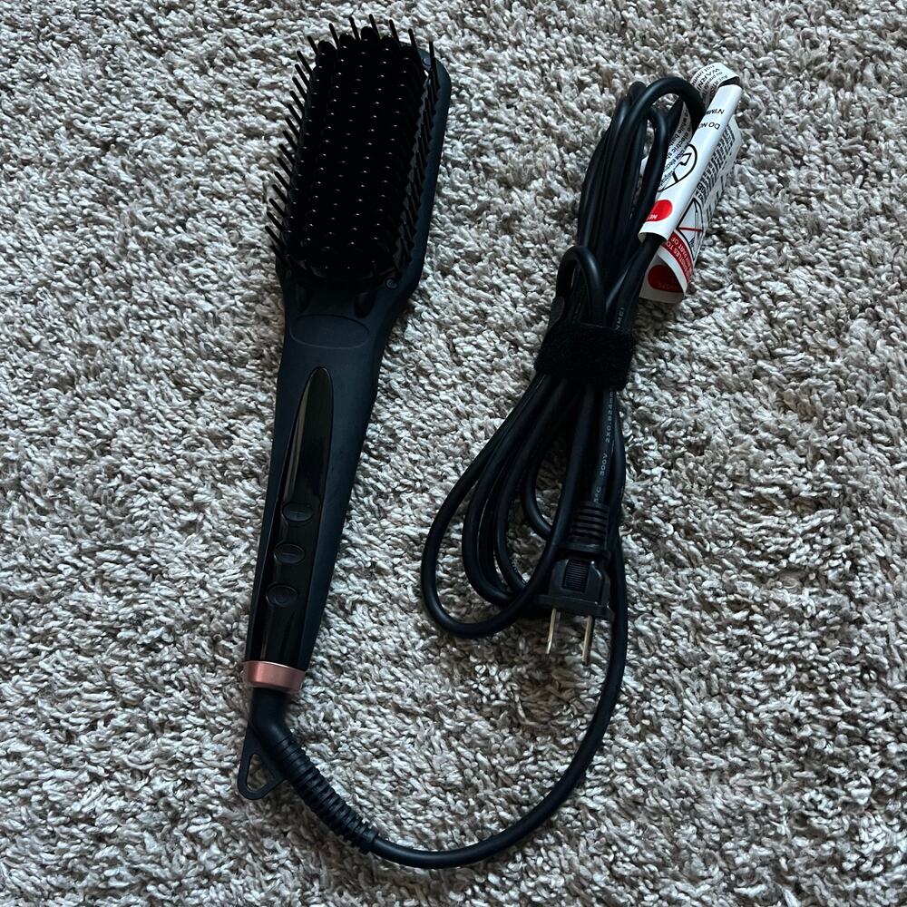 Amika straightening brush hair‎ tool polished perfection